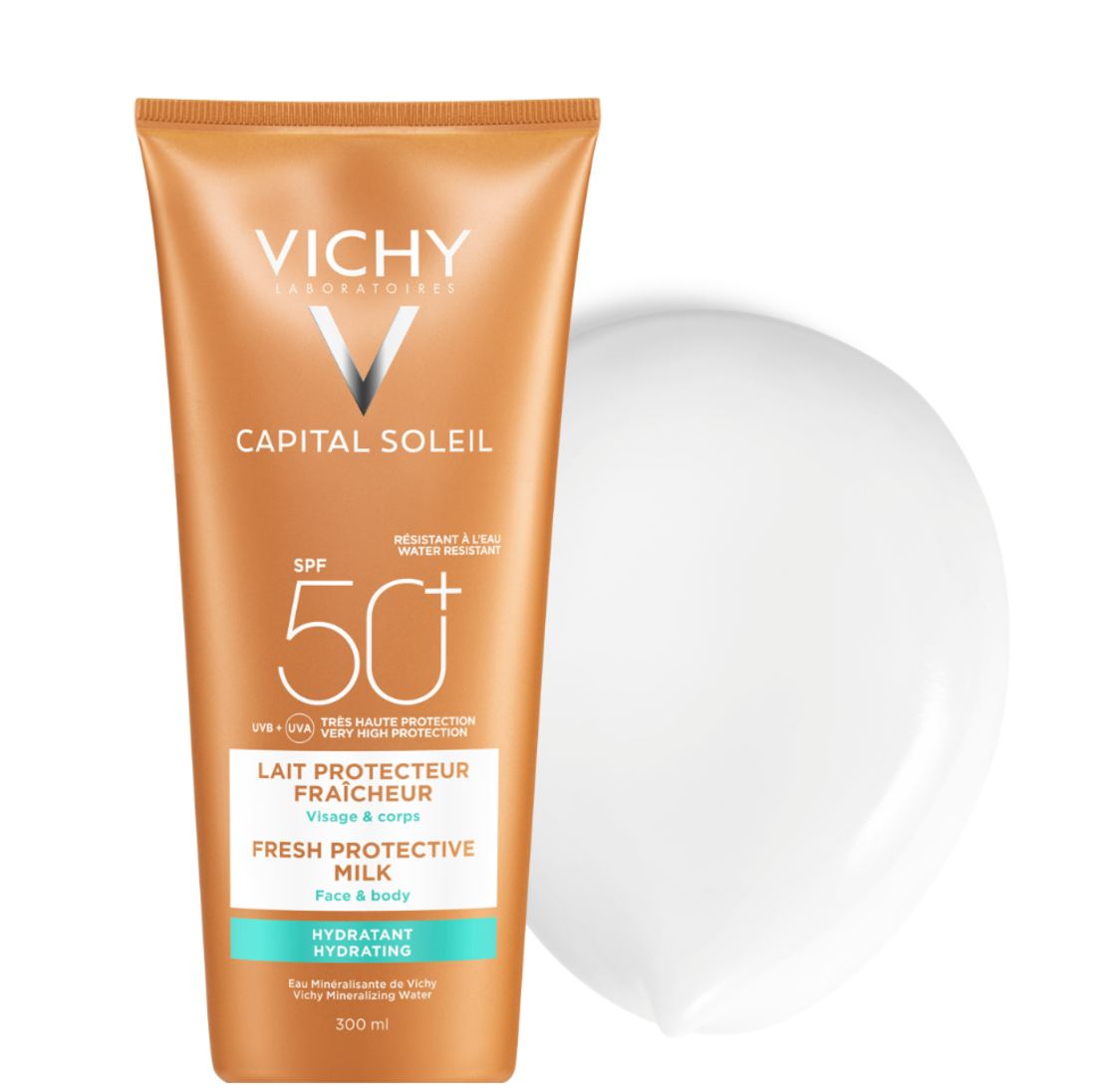 Vichy Soleil SPF 50+ Family Мляко за Лице и Тяло за Деца и Възрастни 300мл