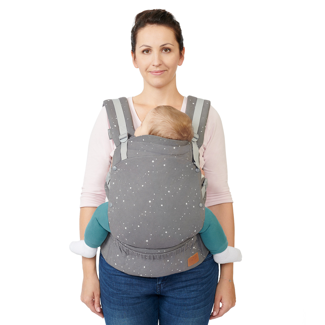  Ергономична раница KinderKraft HUGGY, Звездички 