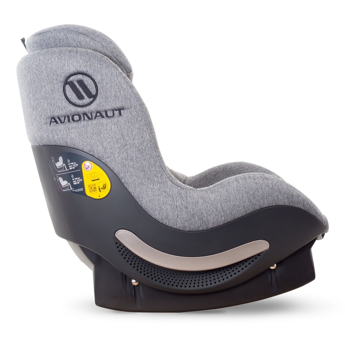  Столче за кола Avionaut AeroFIX, AF.01, 0-18 кг, сиво 
