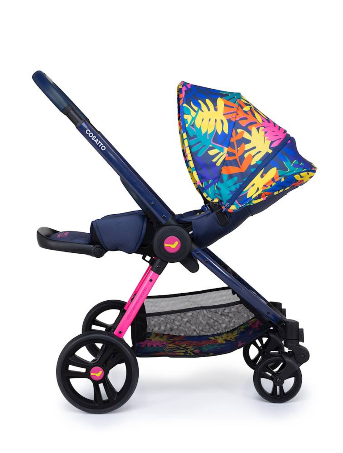 Бебешка количка 2в1 Cosatto CT4524B WOWEE Club Tropicana + чанта