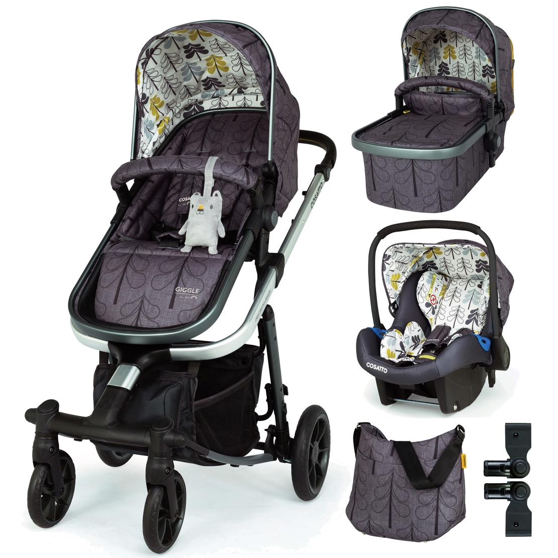 Количка Cosatto Giggle Quad 3 в 1 FIKA FOREST