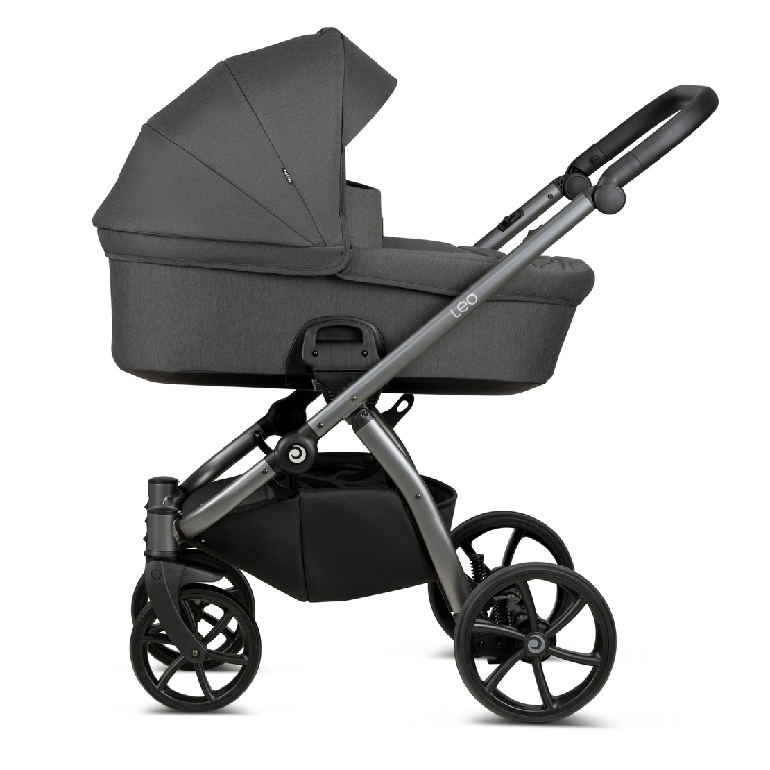 Tutis LEO Dark Grey  103 Комбинирана Детска Количка 2 в 1