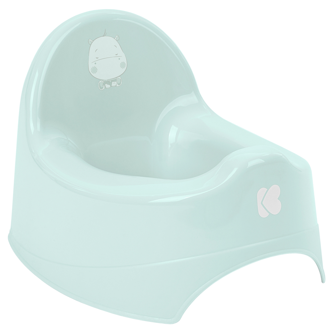 KikkaBoo Гърне Hippo Mint
