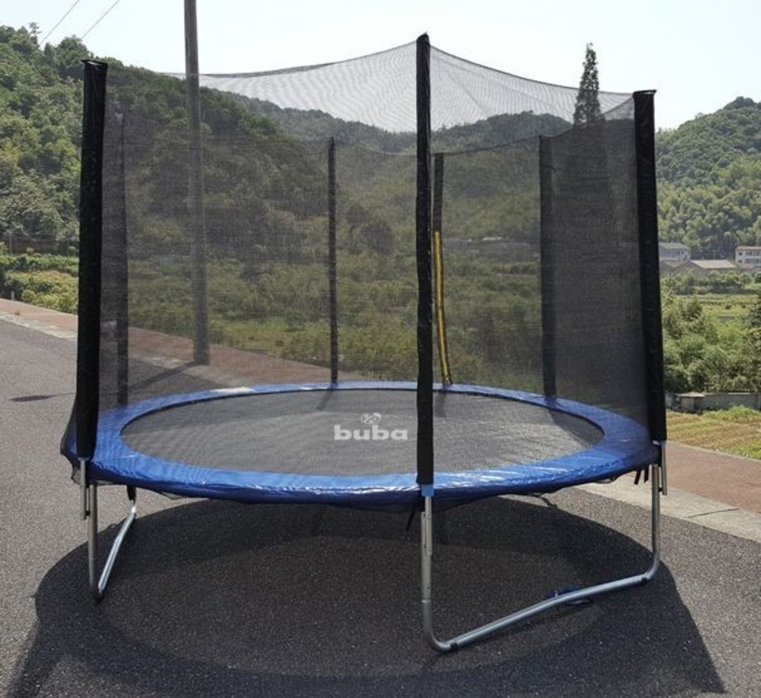 Детски батут Buba 10FT (305 см) с мрежа и стълба