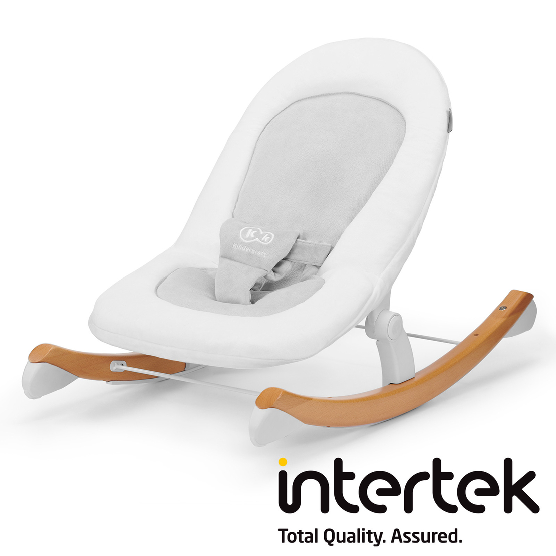 Люлка-шезлонг KinderKraft FINIO, бяла