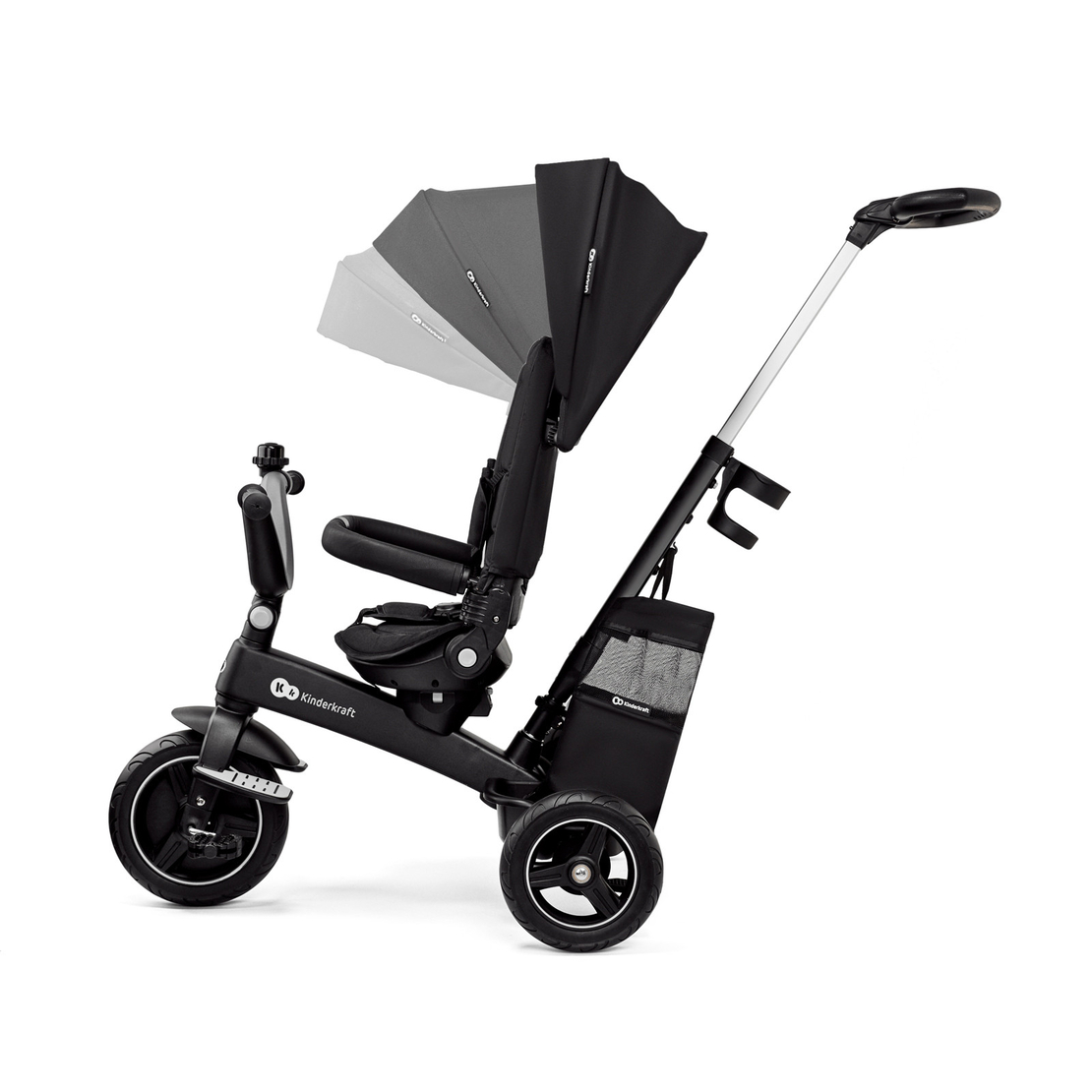  Триколка KinderKraft EASYTWIST, Черна 