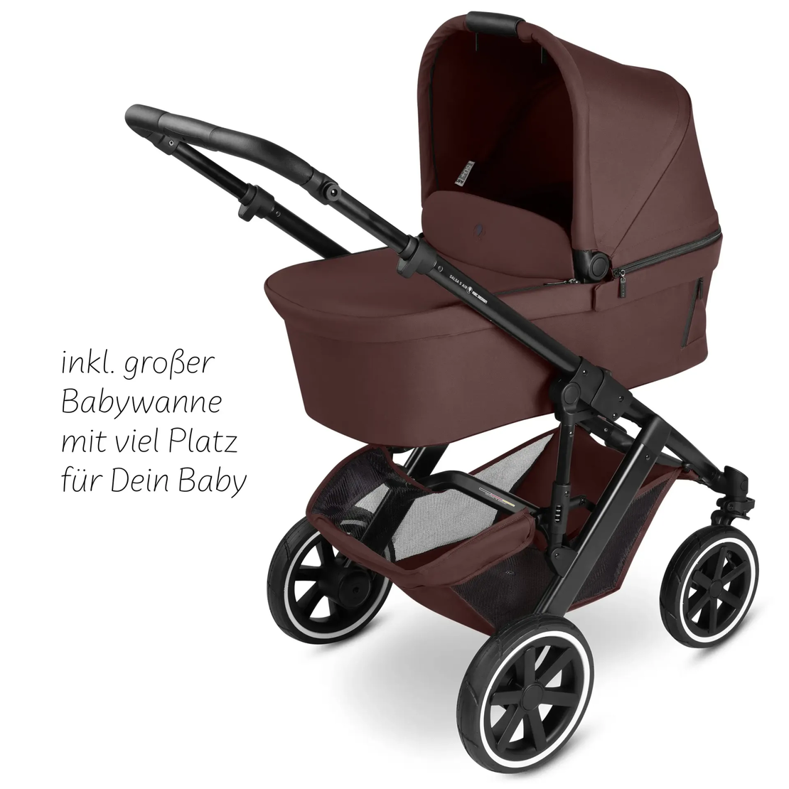 ABC Design Salsa 5 Air Umbra Комбинирана Детска Количка 2 в 1