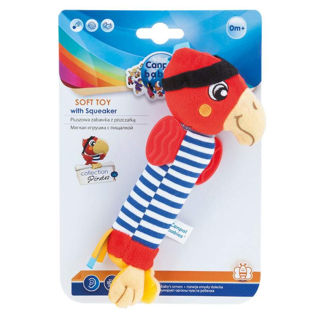 Мека играчка със свирка, Pirates 0м+