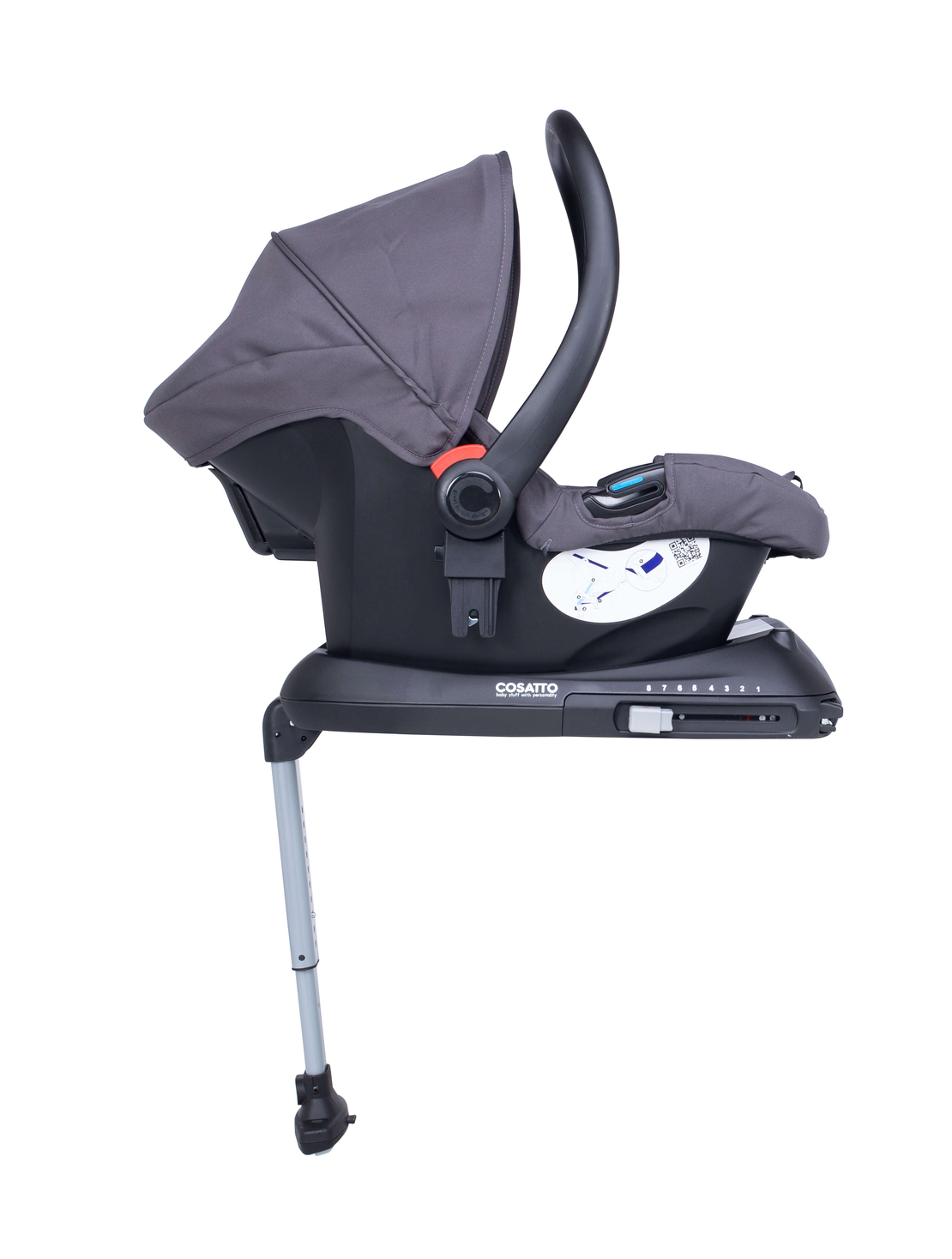 Комплект количка Cosatto Giggle 3 Into the wild 5в1, i-Size база и чувалче за крака