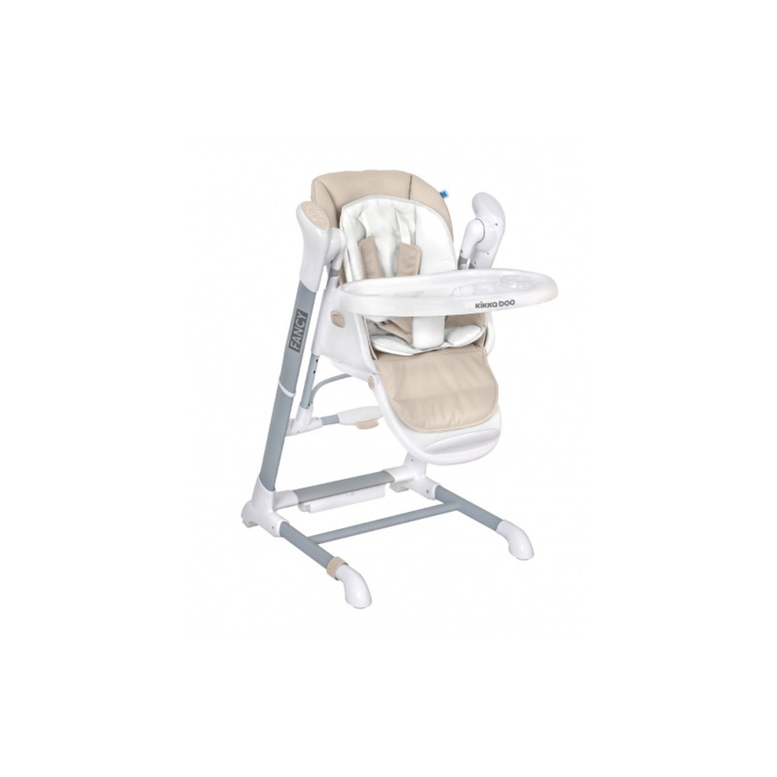 KikkaBoo Fancy стол и люлка 2 в 1 Beige
