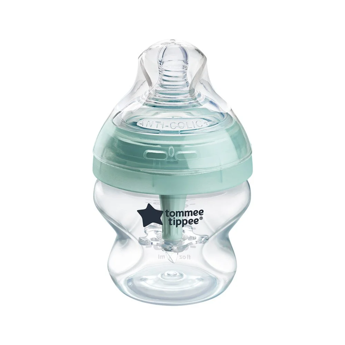 Tommee Tippee Advanced Anti-Colic+ 150 мл. 0м+ Самостерилизиращо се шише за хранене с иновативна система за намаляване на коликите