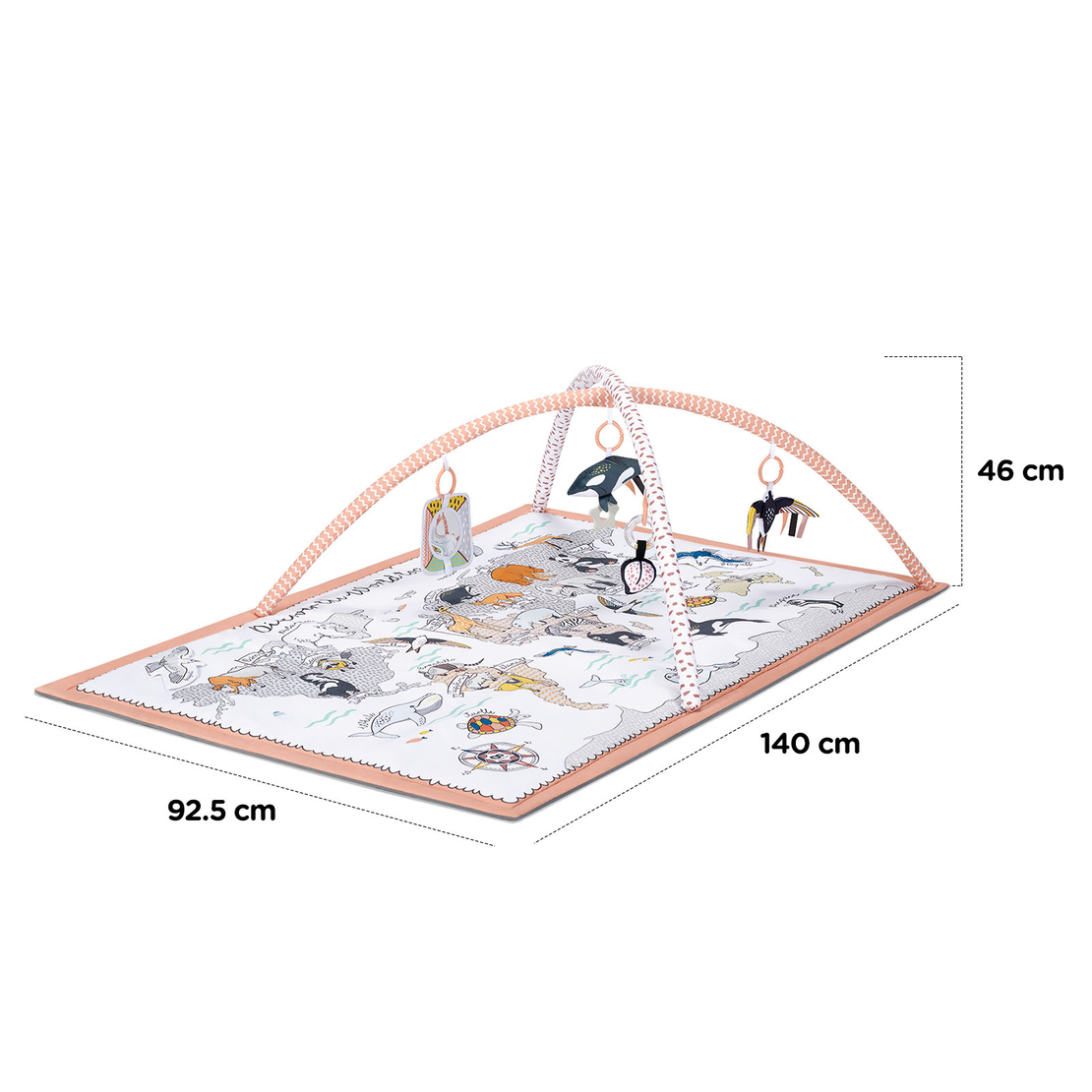  Образователна гимнастика KinderKraft TIPPY, 3 в 1 