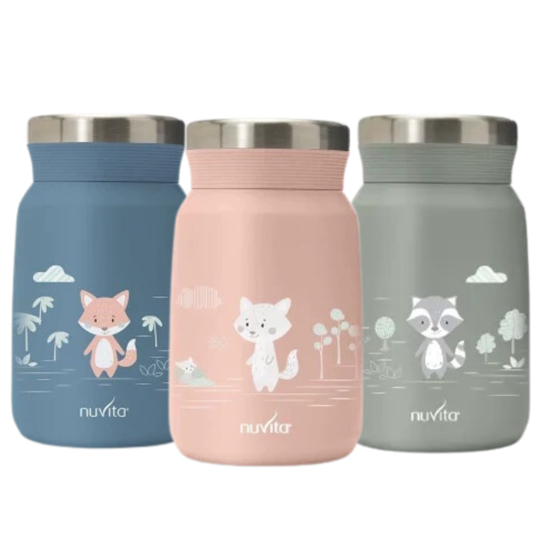  Контейнер за храна 4472 Nuvita 500мл, Sage Green 