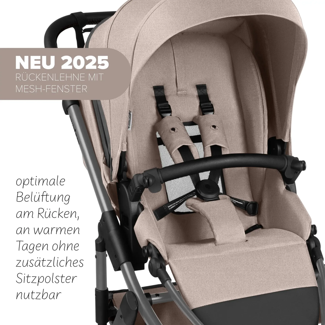 ABC Design Running Stroller Salsa 5 Run Camel Комбинирана Спортна Детска Количка