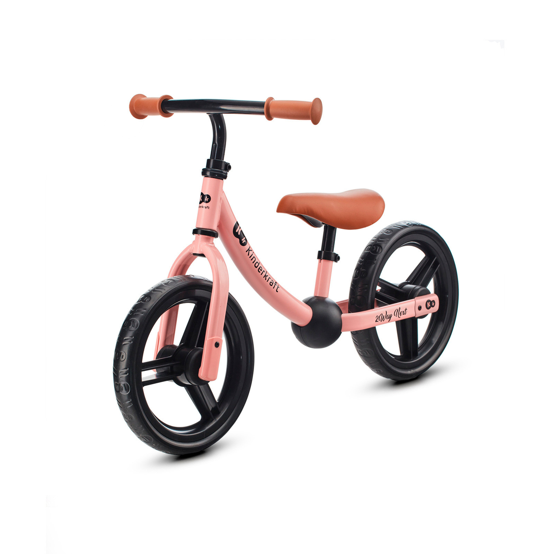  Колело за балансиране KinderKraft 2WAY NEXT 2023, Rose Pink 