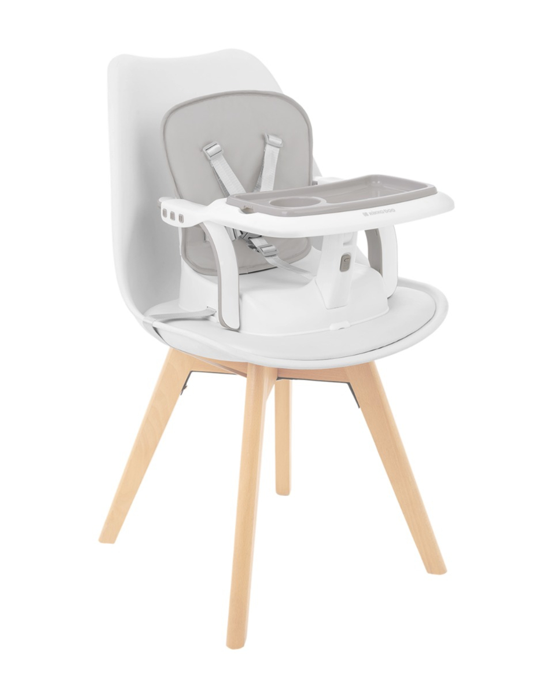 KikkaBoo Седалка за Хранене Chewy Grey