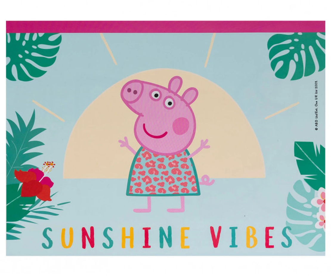 Pepa Pig Комплект за Рисуване в Прозрачна Чанта Пепа Пиг