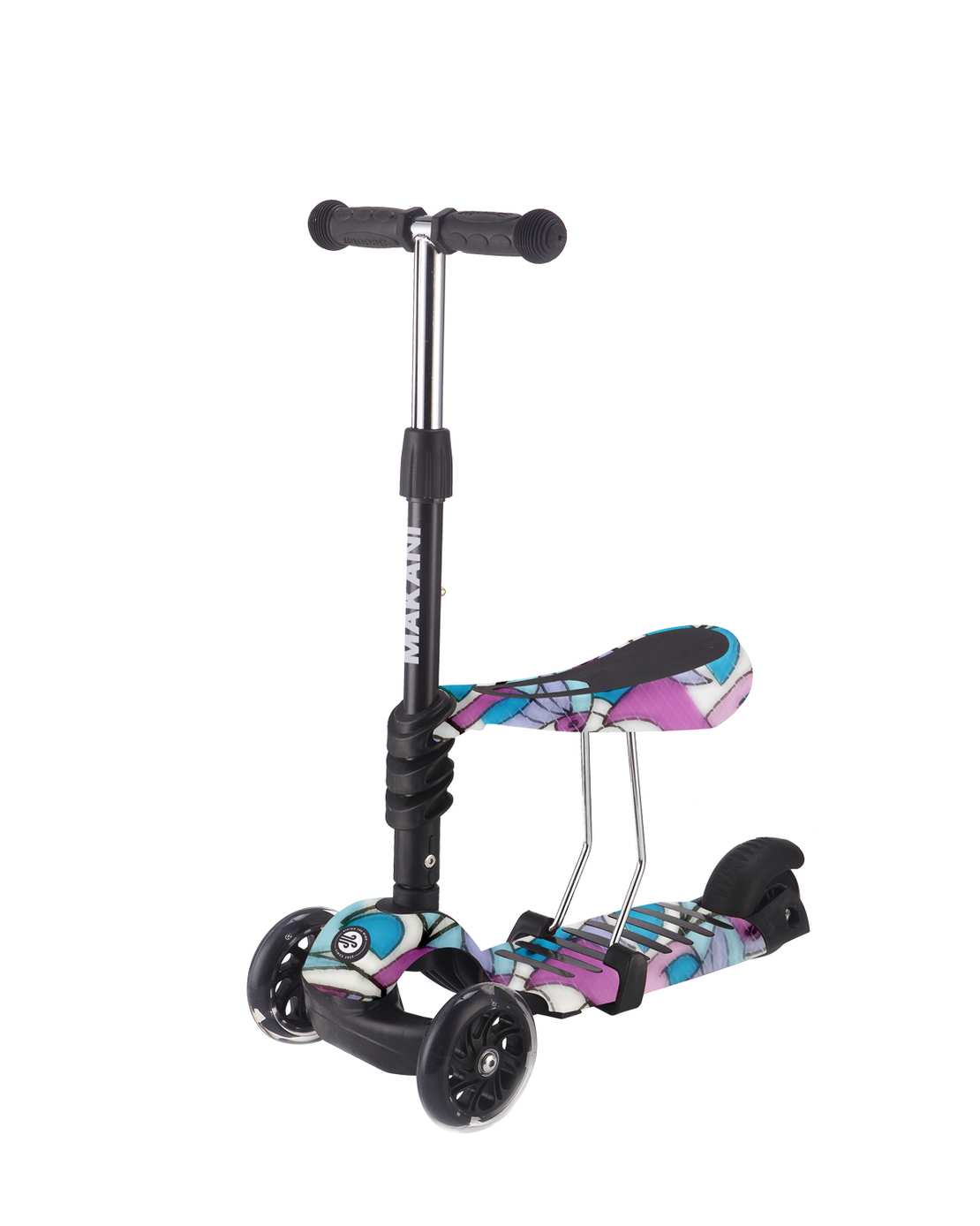 Makani Тротинетка 3в1 Ride and Skate Picasso