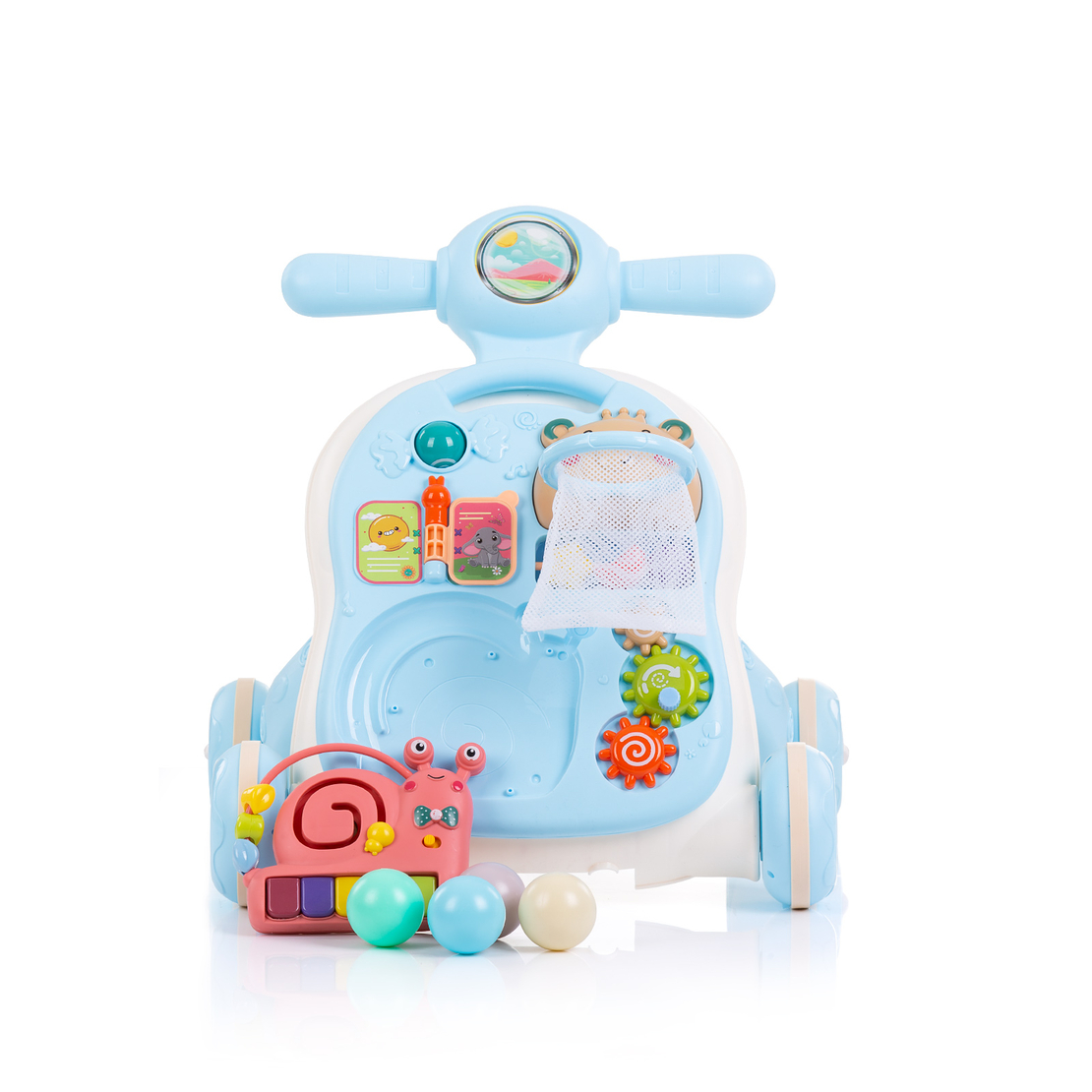 Chipolino Музикална игра на колела 3 в 1 Мече Синя