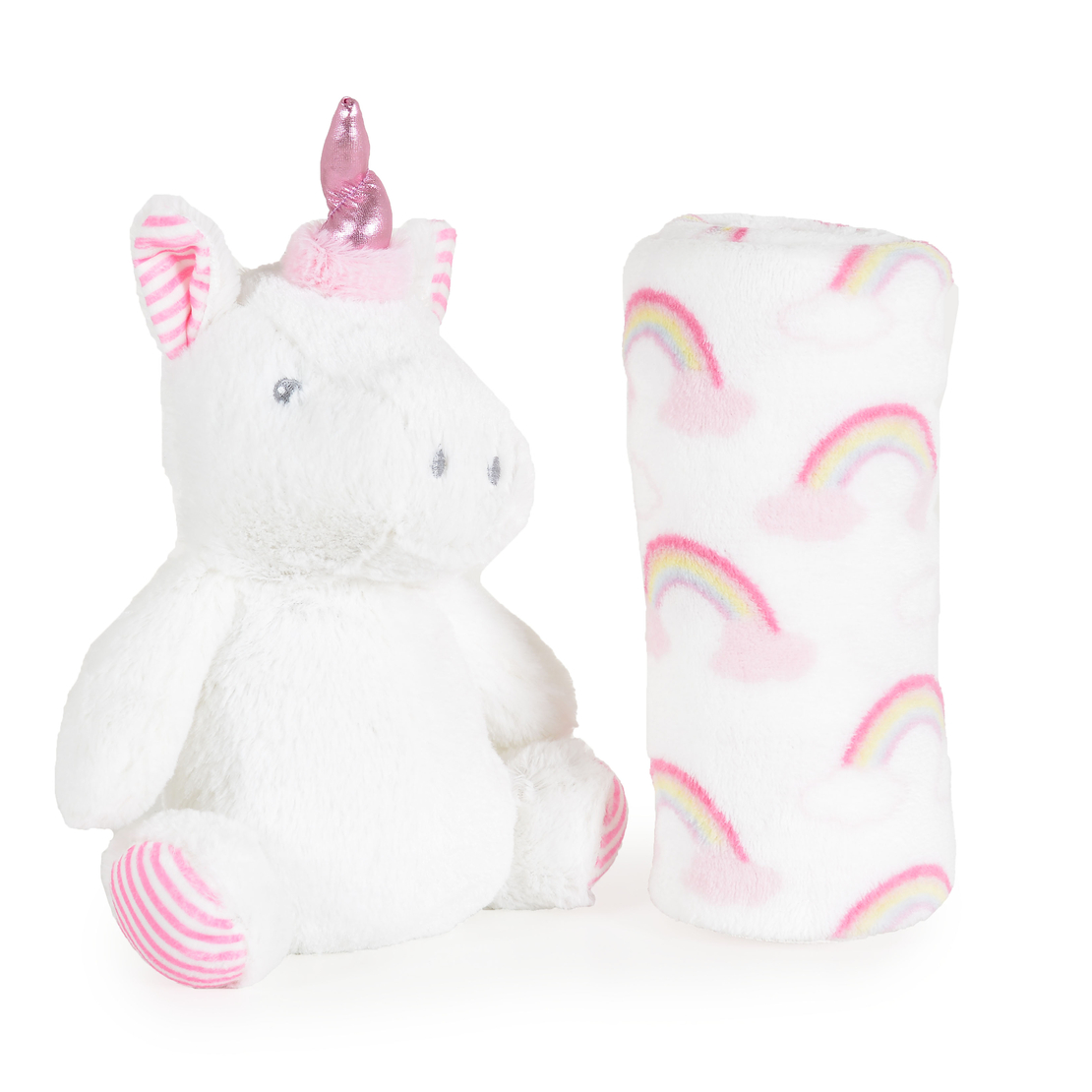 Cangaroo Одеало 90/75 с Играчка Elephant Blue 109599