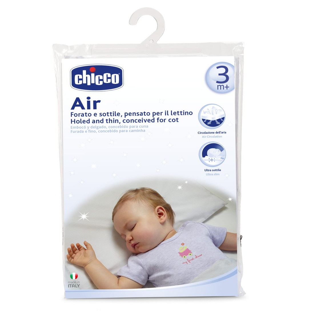 CHICCO Възглавница за креватче от 3м+