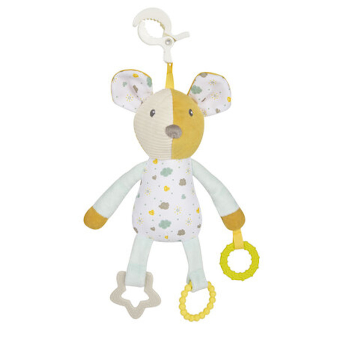 Мека играчка с чесалка MOUSE
