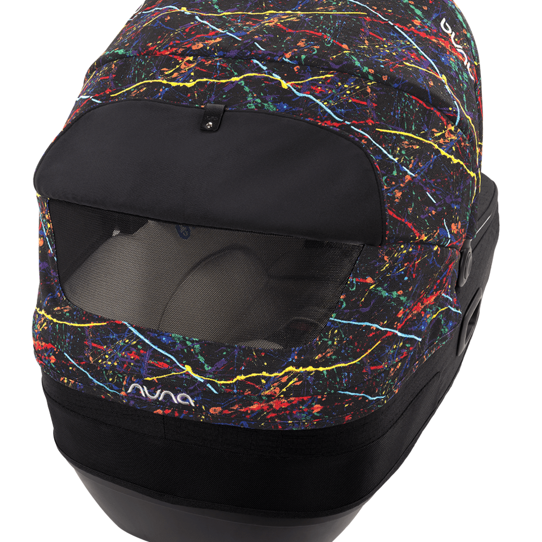 Nuna CARI Next Rainbow Кош за Новородено с Опция за Столче за Кола
