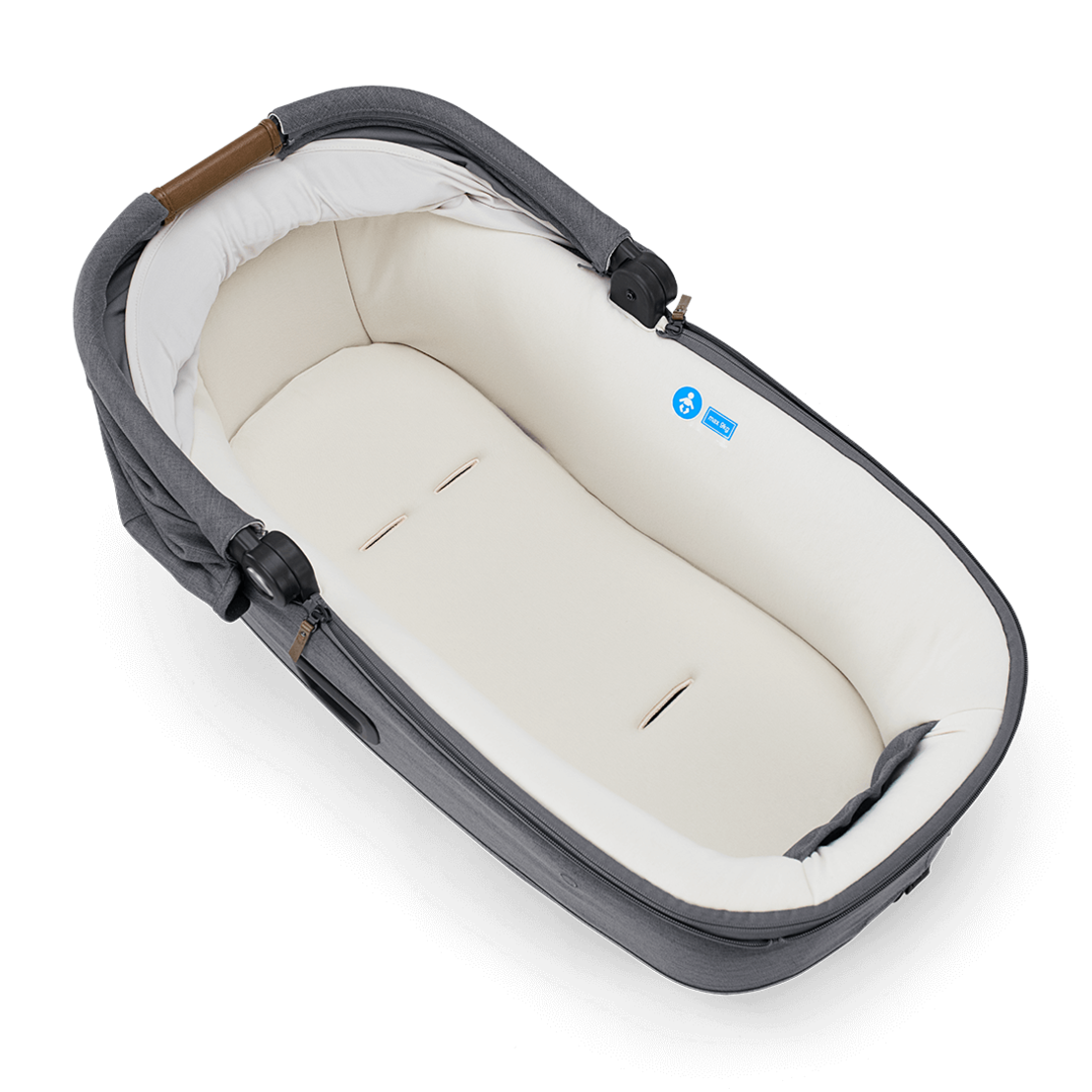 Nuna CARI Next Granite Кош за Новородено с Опция за Столче за Кола