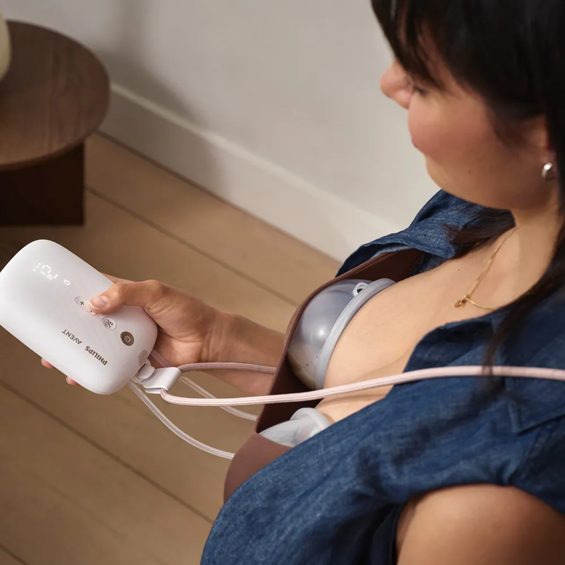 Philips Avent Hands-free Двойна Компактна Електрическа Помпа за Кърма