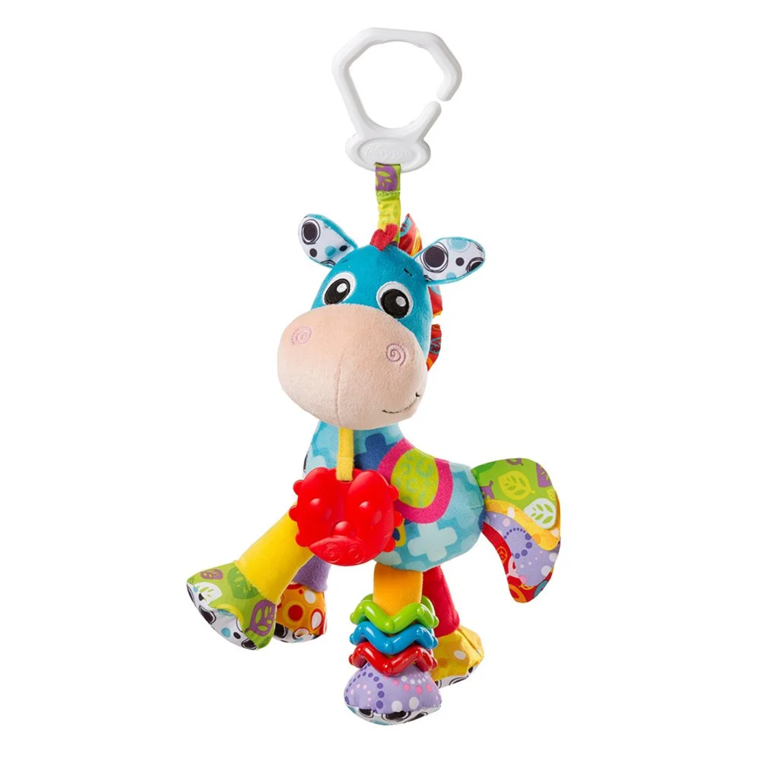 Playgro Activity Friend Конче Хоп Троп Плюшена активна играчка за закачване на количка или столче за кола от 0м+