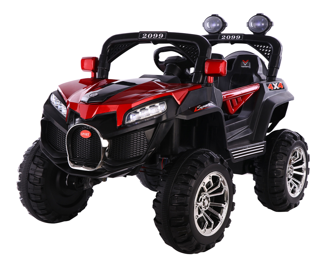 KikkaBoo Акумулаторна кола Alpinist Red SP