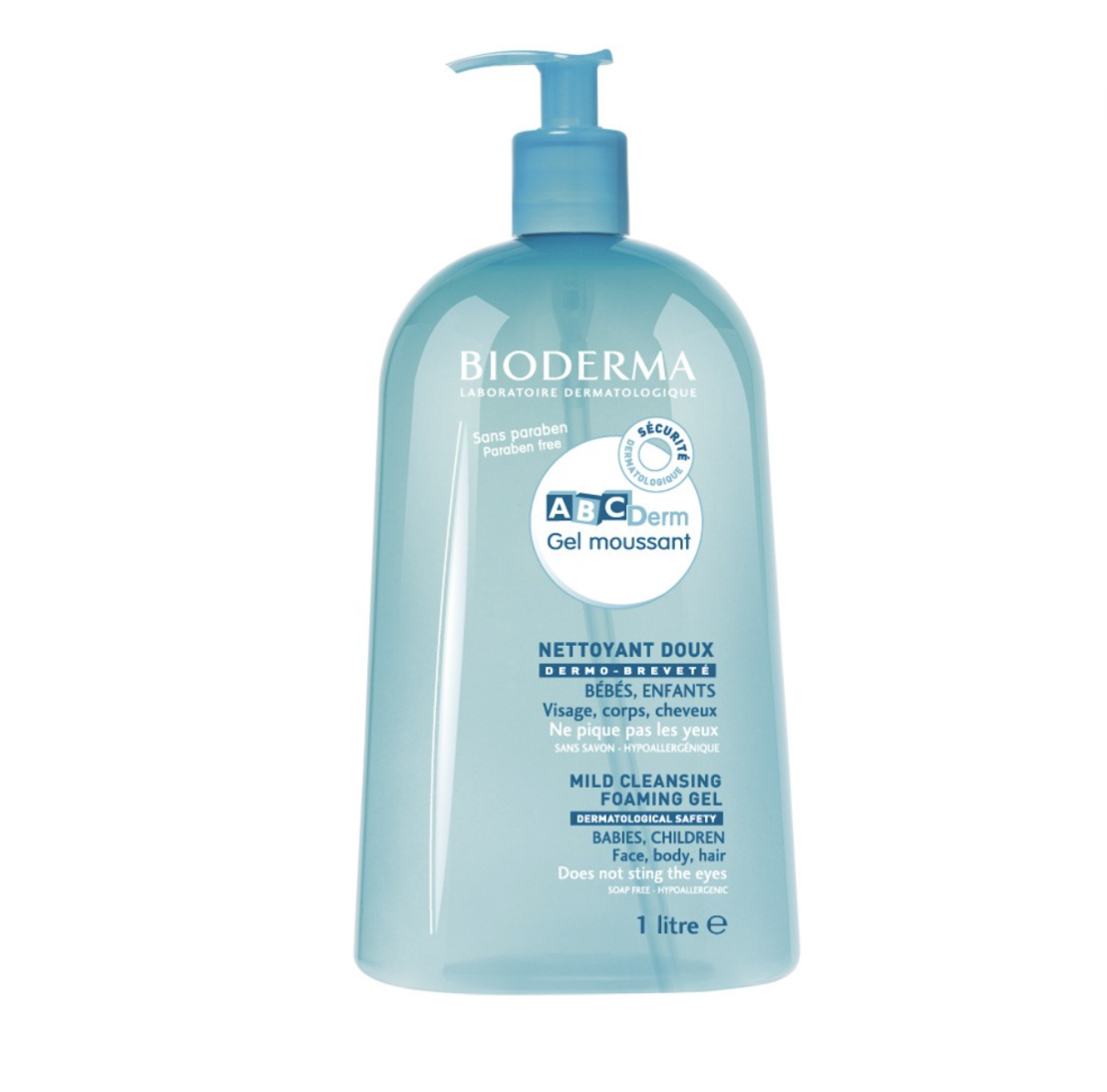 Bioderma ABC Derm Moussant Гел 1л