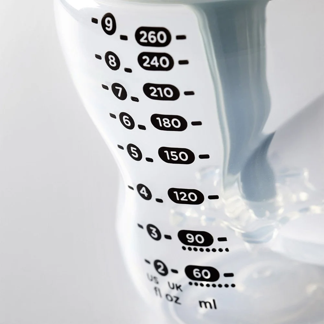 Tommee Tippee Advanced Anti-Colic+260 мл. 0м+ Самостерилизиращо се бебешко шише за хранене с иновативна система за намаляване на коликите