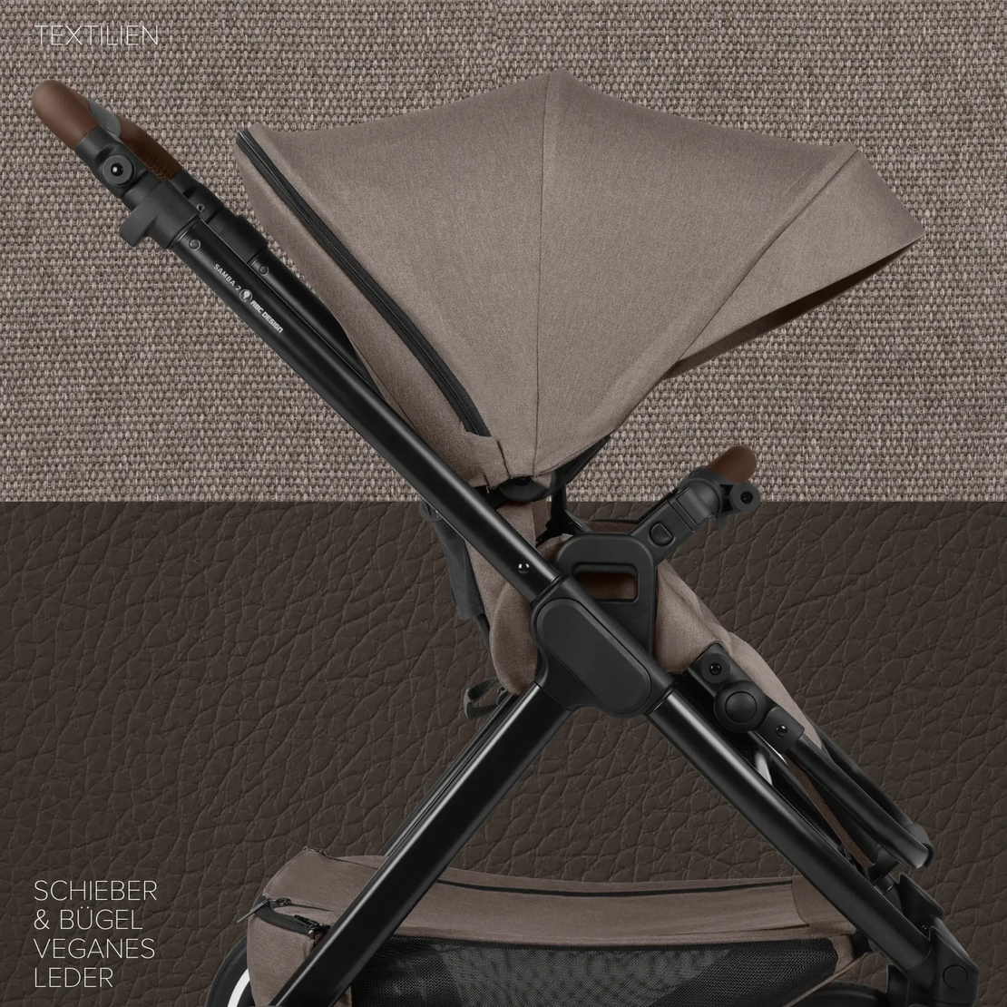 ABC Design Samba 2 Nature Комбинирана Детска Количка 2 в 1