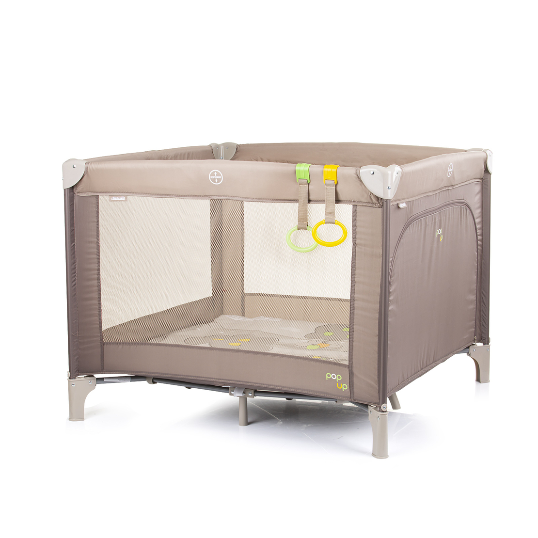 Chipolino  Преносима Кошара за Игра Pop Up Дино Бежова