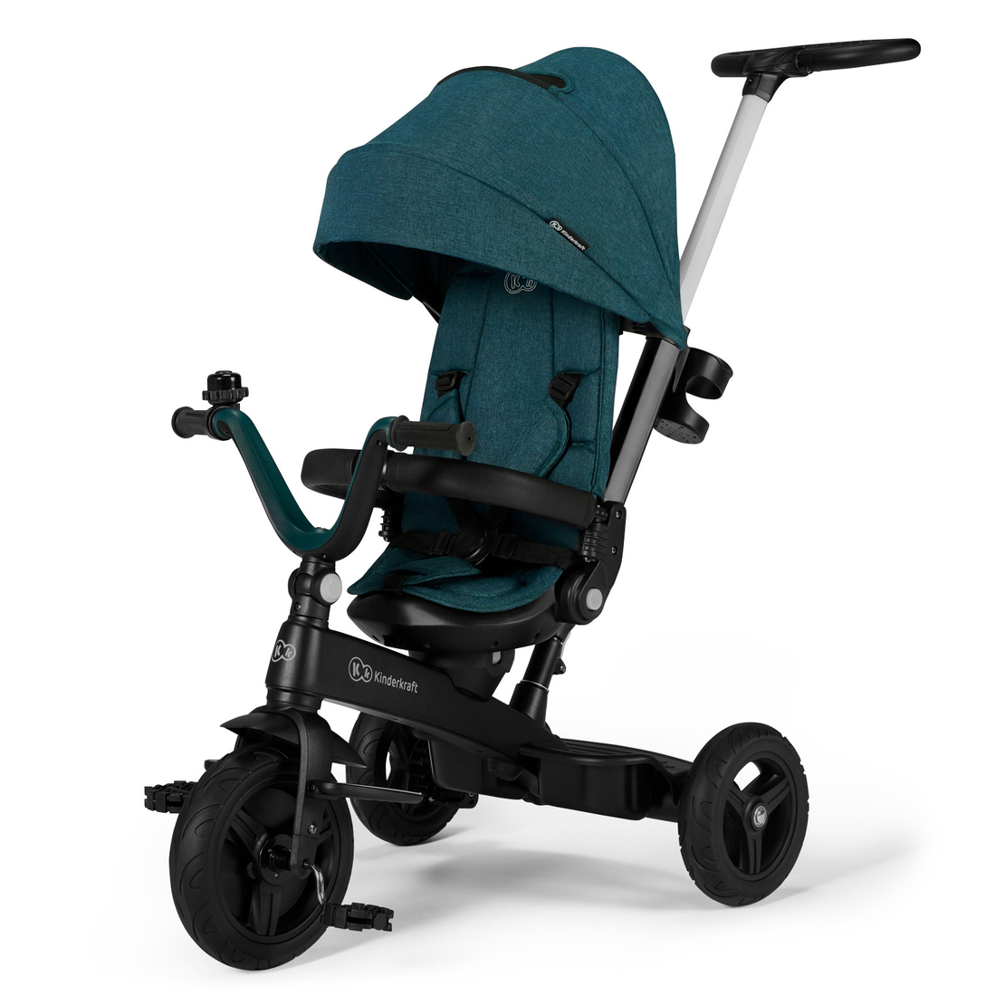  Триколка KinderKraft TWIPPER, Зелена 