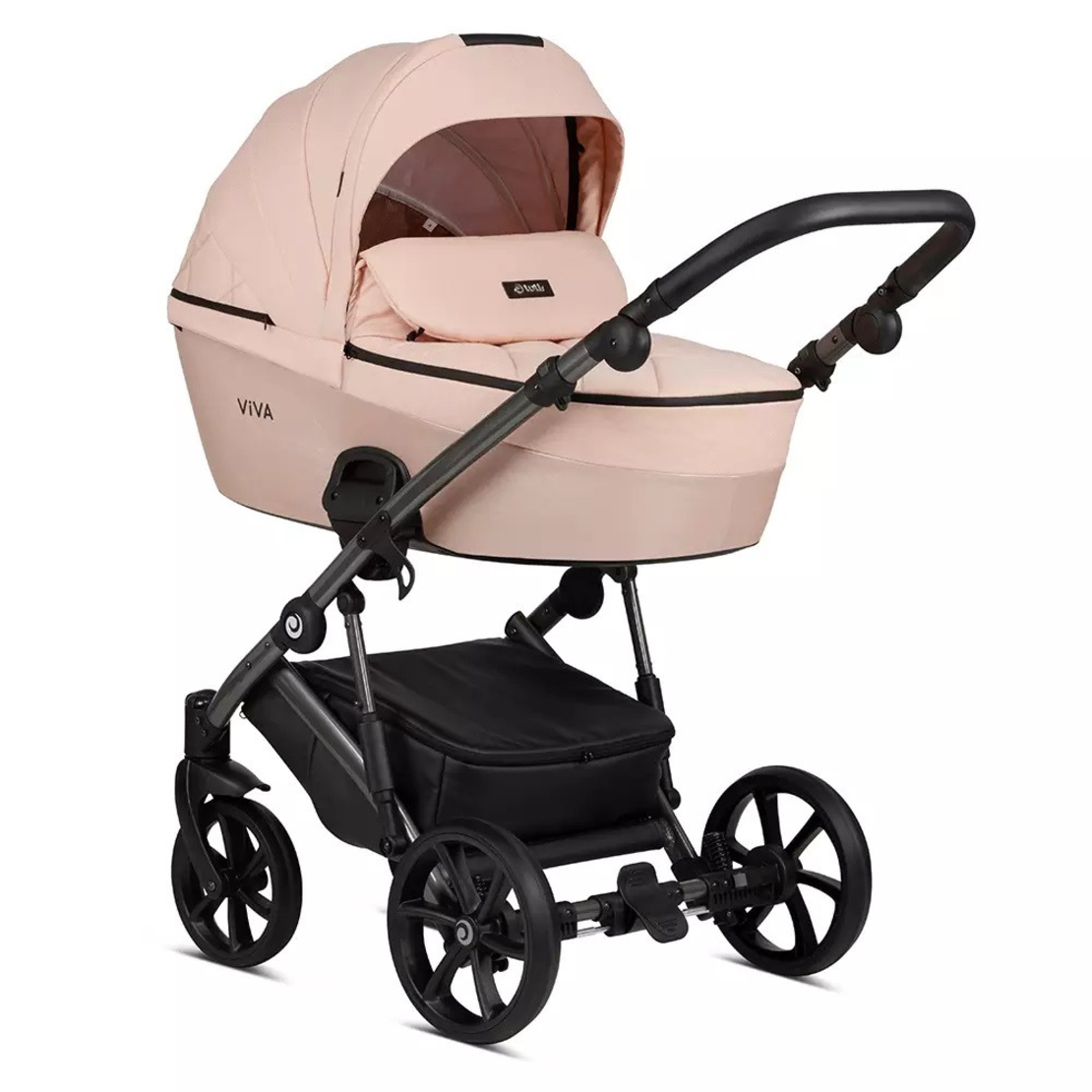 Tutis Viva 4 LUX Rose Quartz 062 Комбинирана Детска Количка 2 в 1