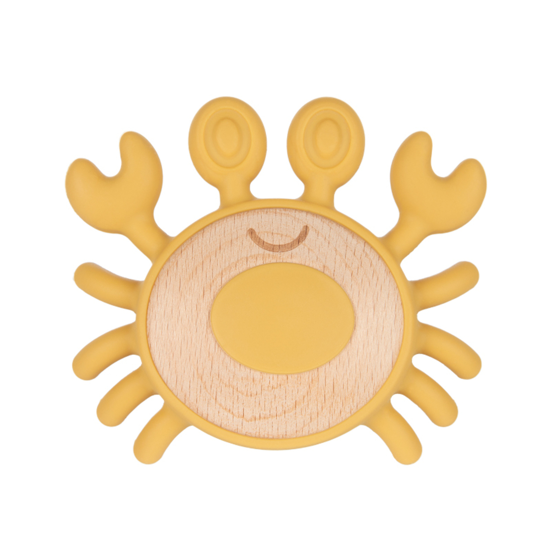 Чесалка дърво-силикон CRAB