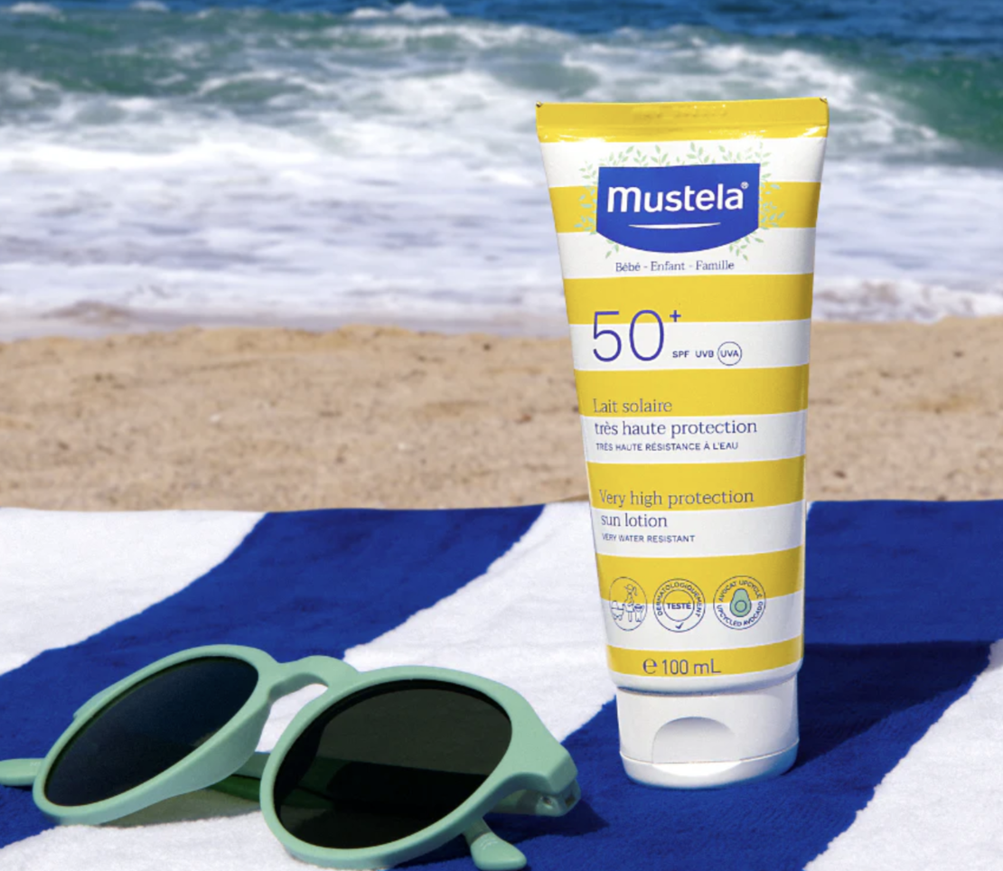 Mustela Слънцезащитен Лосион SPF 50+ за Лице и Тяло 100 ml