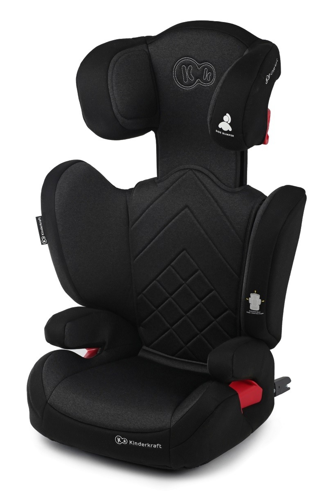  Столче за кола KinderKraft Xpand 15-36 кг, Isofix, Черно 