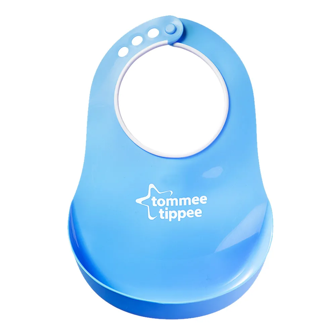 Tommee Tippee Essentials Comfi Neck Мекият Силиконов Лигавник с Джоб