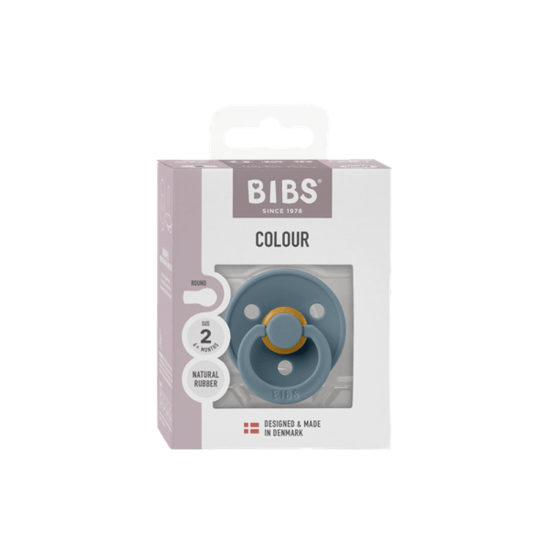 BIBS Colour Залъгалка от Каучук 1 Брой цвят Petrol от 6-18 месеца