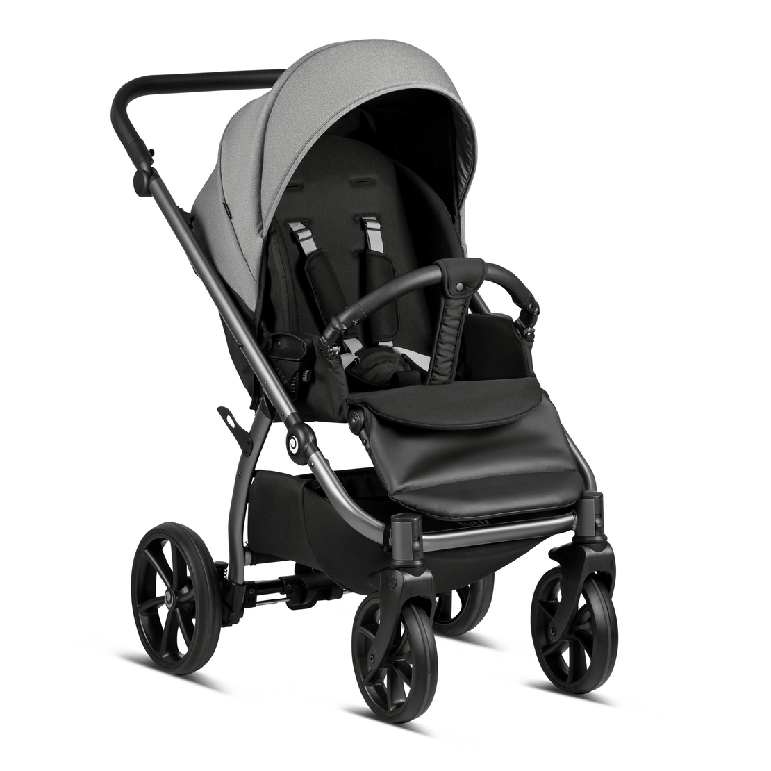 Tutis LEO Grey 108 Комбинирана Детска Количка 2 в 1