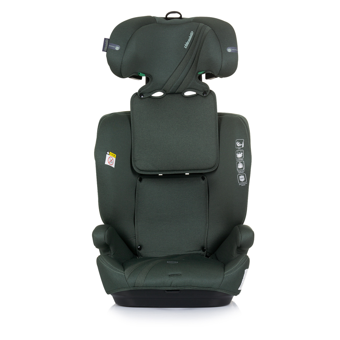 Chipolino Столче за кола I-size 76-150 cm ICON Зелено