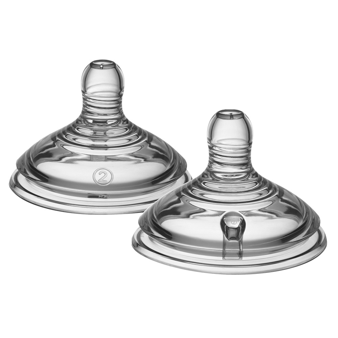 Tommee Tippee Natural Start MEDIUM FLOW Комплект от 2 Броя Биберони 2 капки Подходящи за Бебета на Възраст 3+ месеца