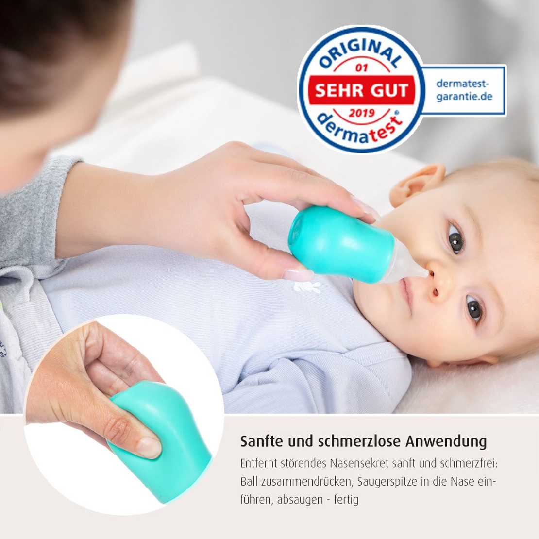 Аспиратор за нос Reer Soft&Clean 79112