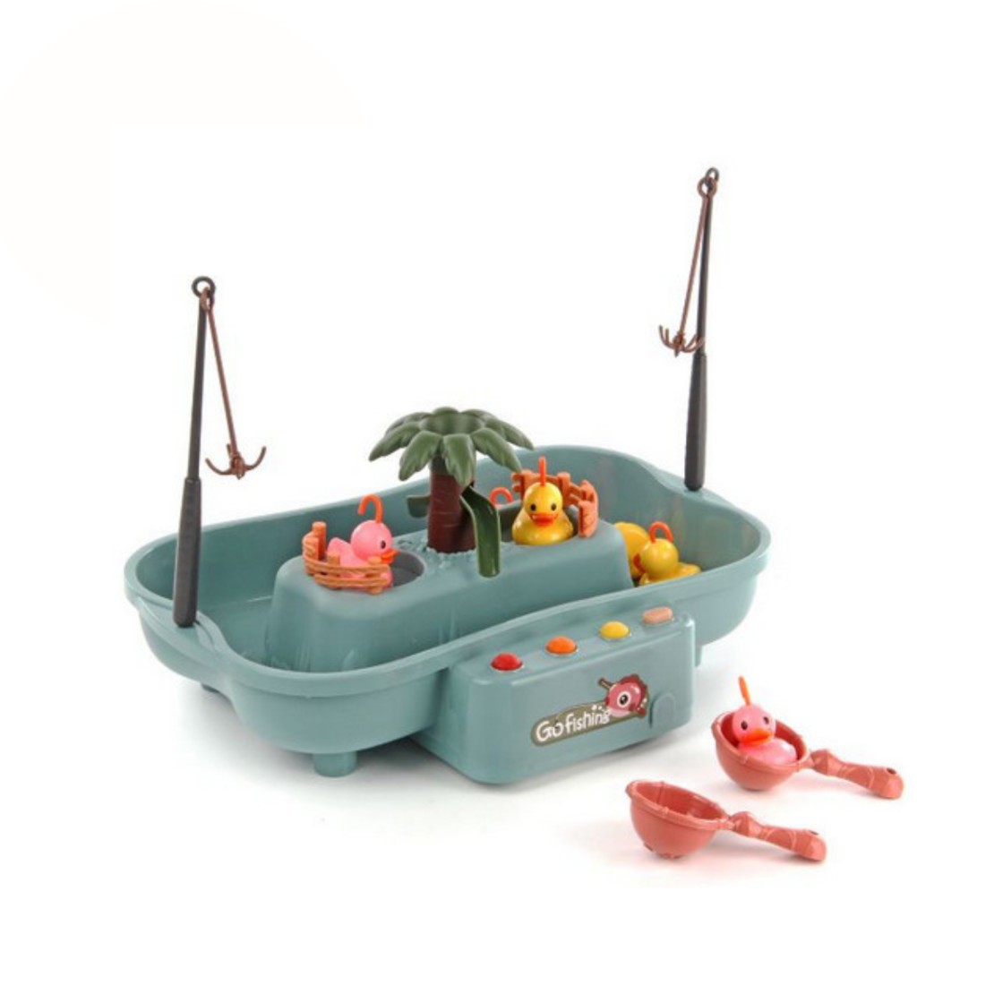  Комплект за риболов Buba Go Fishing, 889-191, патета, сив 