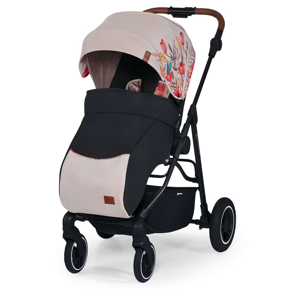  Бебешка количка KinderKraft ALL ROAD, птици 