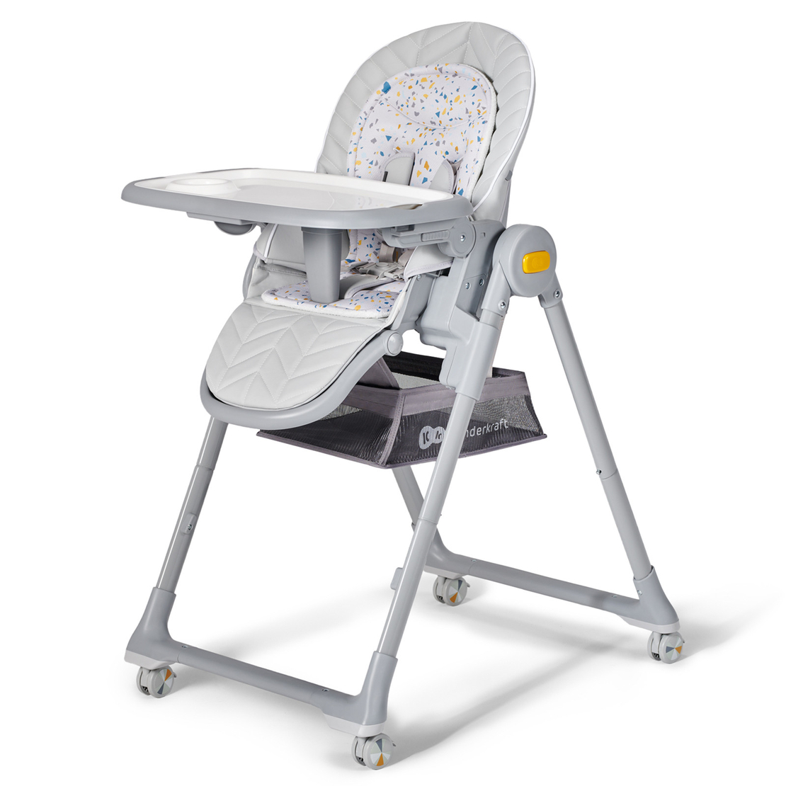  Столче за хранене KinderKraft LASTREE, сиво 