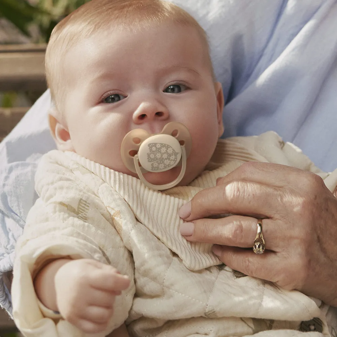 Philips AVENT SCF091/41 Комплект 2 Броя Ортодонтични Силиконови Залъгалки в Кутия за Стерилизиране